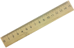 Лінійка дерев&#39;яна 15 см MIZAR, шовкографія придбати в інтернет-магазині  OfficeTime: ціни, відгуки, фото, характеристики